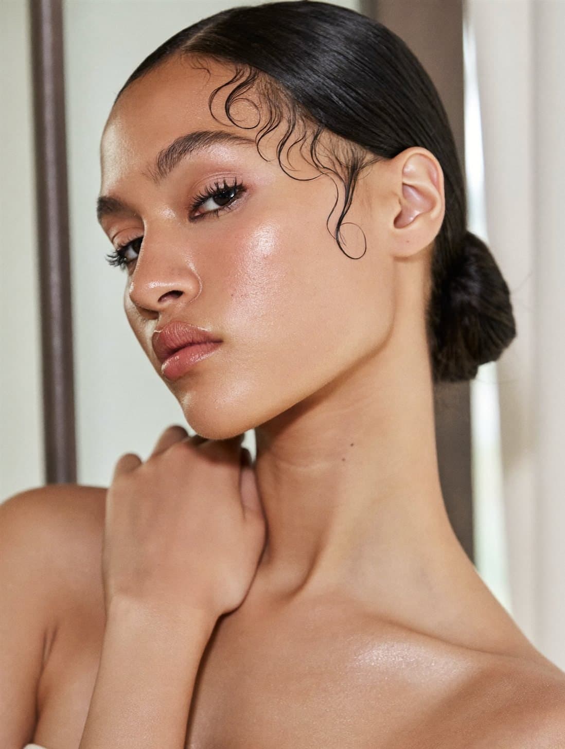 Maquillaje de quinceañera fresco y elegante